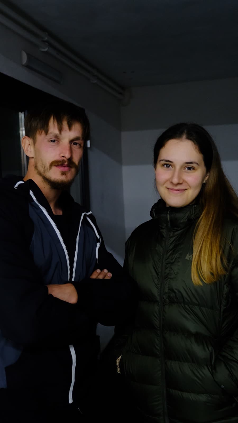 Doi tineri la seara de film
